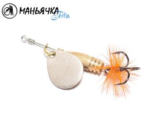 Блесна Маньячка Гедзь №3 2,1г серебро